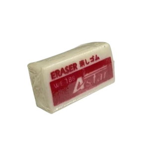 [1 Pcs] Astar Eraser WE-188 (White / Dust-Free / Hight Quality / Easy to Erase)