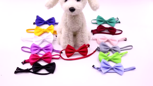 Pet Dog Collar For Dog And Cat Collar For Kitten Bow Ties Collar Adjustable Cat Bow Ties Dog Bowtie