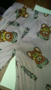 BAGSAK PRESYO Baby 4 in 1 set cotton ASSORTED RANDOM DESIGN for newborn 0-5 months bonnet mittens booties with pajama