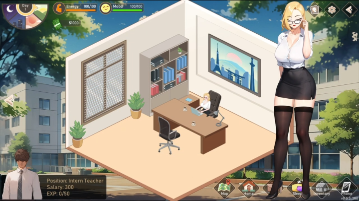 เกมpc เกมคอม pc เกมคอม - LOVE N LIFE :  LUCKY TEACHER (USB FLASH DRIVE) เล่นได้เลยไม่ต้องติดตั้ง