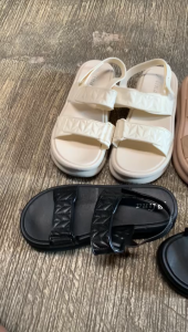 Sandal Jelly Wanita Terbaru/Sendal Wedges Selop Alina 2588/Sendal Karet Import Kekinian