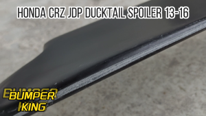 HONDA CRZ JDP DUCKTAIL SPOILER 2013-2016 SHORT SPOILER 2013 2014 2015 2016 MATERIAL FRP WITHOUT PAINT
