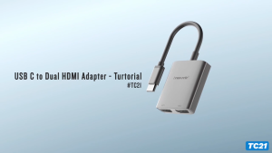 Lemorele Type C to HDMI Adapter Usb C Hub Docking Station Laptop Dock Hdmi Splitter Extender Dual Monitor