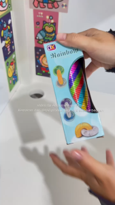 Mainan Anak Jadul Spring Rainbow Slinky Per Pegas Warna Warni Standar dan Jumbo