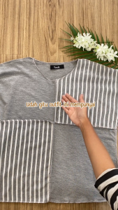 Yoenik Apparel Half Laka Unfinish - Kaos Wanita Bobal