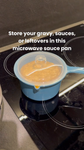 White Magic Microwave Sauce Pan