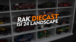RAK DIECAST PVC BOARD ISI 24 MODEL LANDSCAPE TANPA LOGO