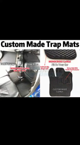 FOR - PROTON WIRA TrapMat Customize Car Floor Mat 100% Waterproof Anti Slip Easy to Clean(Front & Rear)