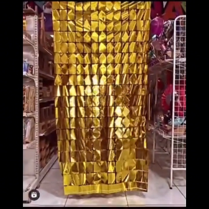 【Ready Stock】1Mx2M Sequin Foil Curtain Wall Backdrop For Birthday Party Wedding Baby Shower Decorations