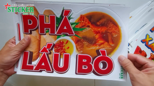 🔥 MIẾNG DÁN PHÁ LẤU BÒ... 🔥 DÁN TƯỜNG XE CỬA KÍNH... CHO QUÁN ĂN.