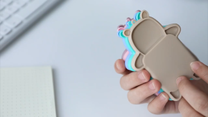 1PC Cartoon Cute Bear Calculator Mini Portable Calculator School and Office Supplies