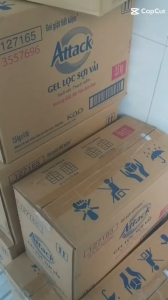 Nước giặt gel lọc sợi vải Attack 3.5kg hương anh đào/trái cây/thiên nhiên