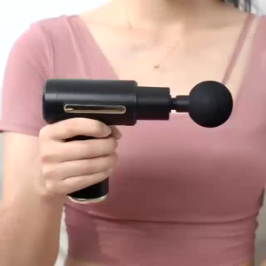 Alat Pijat Portable Elektrik Getar Massage Gun 4 in 1 Terapi Otot Badan