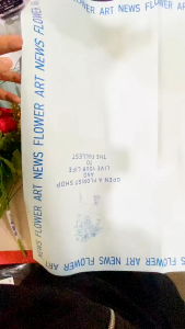 Flower Wrapping Cellophane Paper Kertas Buket Bunga Ecer KB6123