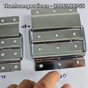 Bản lề 812 lỗ kích thước: NHỎ - VỪA – TO dùng cho tủ âm thanh thùng dây thùng đèn beam…Loại tốt