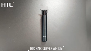 HTC AT-115 Alat Cukur Electric Hair Clipper ALL-METAL Men USB Cordless Professional Hair Trimmer
