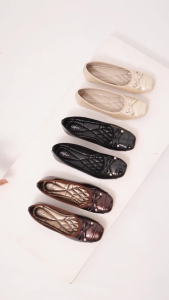 Rubby Sepatu Flatshoes Wanita Nathalie Pita Empuk COD