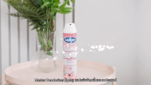 [แพ๊กคู่] MASTER สเปรย์ขจัดกลิ่นอับและกลิ่นไม่พึงประสงค์ Deodorizer Spray สเปรย์ ปรับอากาศ กลิ่น  Sea Breeze + Cherry Blossom ขนาด 80+80 ml.