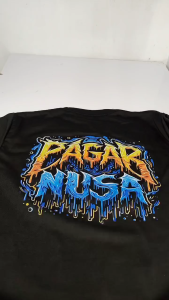 MIDDLE NIGHT Kaos T-shirt Distro Dewasa Pagar Nusa