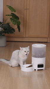 WaggyWaggy Budget Smart Food Feeder Induction Cat Flexible Feeding Schedule 宠物智能自动喂食器 BO0030
