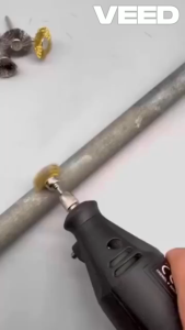 Mata Bor Brass Wire Brush & Mini Grinder Mangkok Besi Baja & Sikat Kawat Set 3pcs