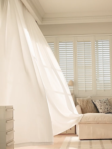 Korean Sheer Curtain: Short & Stylish Window Decor