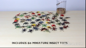 Terra by Battat – Educational Insect World – Ants Spiders Grasshopper & More