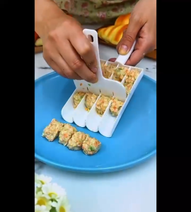 Alat Cetak Bakso 4 Baris Alat Pembuat Bakso Cetakan Daging Anti Lengket