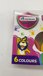 สีทามือ Master Art มาสเตอร์อาร์ต กระปุก 35 มล. สีล้างออกได้ (6 สี) | เคแคมปัส เครื่องเขียน