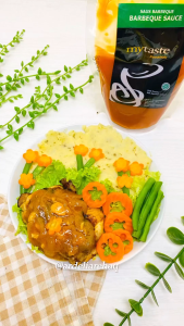 My Taste Barbeque Sauce 100gr Saus Barbeque Original Saos BBQ Bumbu Barbeque Daging Grill Bakar