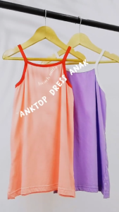 Basic Strappy Dress / Tank Top Dress Anak / Dress Singlet Anak / Dress Anak Perempuan PS011