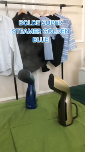 BOLDe Super Steamer Golden Blue Smart Anti Bacterial Steamer Setrika Uap Anti Bakteri