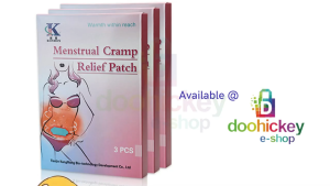 Original Konmon Menstrual Cramp Relief Patch now with Trial Pack