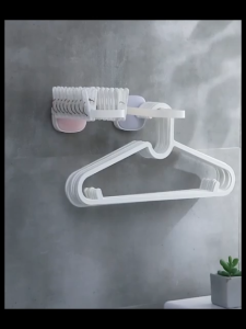 Foldable Self-adhesive wall hanger. Punch free hange organizer