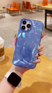 Softcase Casing Watery Textured untuk Ponsel Pintar