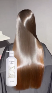 Augeas Brazil Keratin Hair Treatment 6% 500ML Collagen Protein Smoothing Keratin Krim Pelurus Rambut