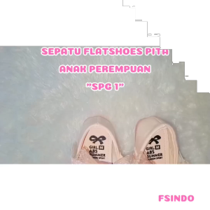 Sepatu Flatshoes Anak Pita & Desain Unik