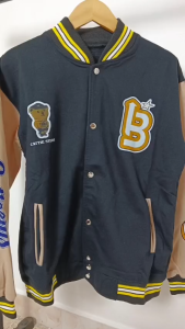 SWEATER JAKET BASEBALL WANITA PREPPY BEAR MURAH TERBARU