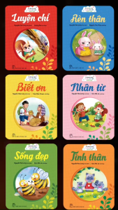 Sách - Combo Sách Em lớn lên cùng ca dao - tục ngữ - thành ngữ (Bộ 6 cuốn)