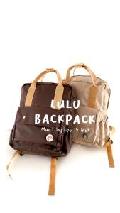 Tas Ransel Korean Style Coquette Terbaru Kekinian Laptop 14 inch