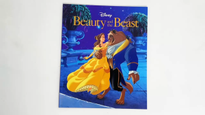 Disney Beauty & The Beast Picture Story Book Easy To Read With Beautiful Illustrations For Kids
