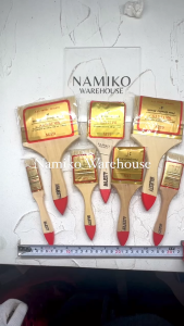 Kuas Cat Tembok Dinding Gagang Kayu MAJESTY 1 2 3 4 5 inch