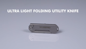 WORKPRO W011043A Utility Knife มีดเนกประสงค์ ยูทิลิตี้ พับได้ เปลี่ยนใบได้