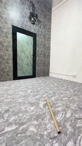 ยาว3เมตร กว้าง60เซน วอลเปเปอร์ติดพื้น ลายหินอ่อน ฟรีแผ่นรีด หนาทน กันลื่น มีกาวในตัว ไม่ทิ้งคราบ สติกเกอร์ติดผนัง วอลเปเปอร์ติดผนัง Floor Sticker PVC