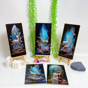 HIASAN DINDING RUSA 3D AESTHETIC 15X30CM BLACK DEER KAMAR DEKORASI RUMAH WALL DECOR PAJANGAN DINDING SATUAN