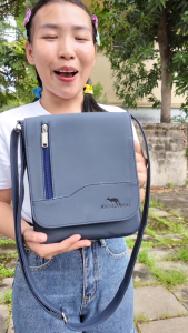 กระเป๋าสะพายผู้ชาย กระเป๋าสะพายจิงโจ้กันน้ำคุณภาพสูงสวยงาม พร้อมส่ง 002#