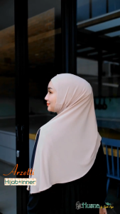 Hijab Bergo KHIMAR ARZETTI By HUSNA hijab + inner bahan jersey premium