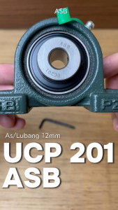 Pillow block UCP 201 AS 12mm laher bearing duduk ukuran AS 12mm ASB Original