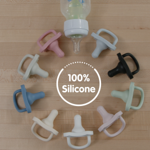 Dr. Browns HappyPaci™ Silicone Baby Pacifier for 0-6months Pink/Blue 2 Pieces