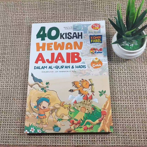 40 Kisah Hewan Ajaib Dalam Al-Quran & Hadis Full Color - Sahih - PQS Komik